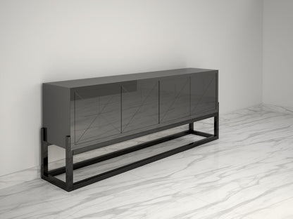 Modernes Design Sideboard mit einem Hochglanz-Finish
