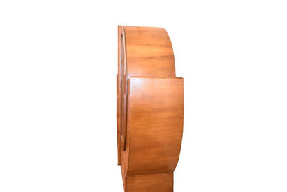 Runder Art-Deco-Vitrinenschrank