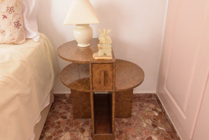 Pärchen Art Deco Nachttisch 1920er