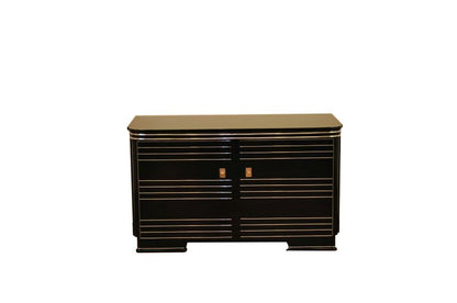 Art-Deco-Kommode mit großartigem Interieur