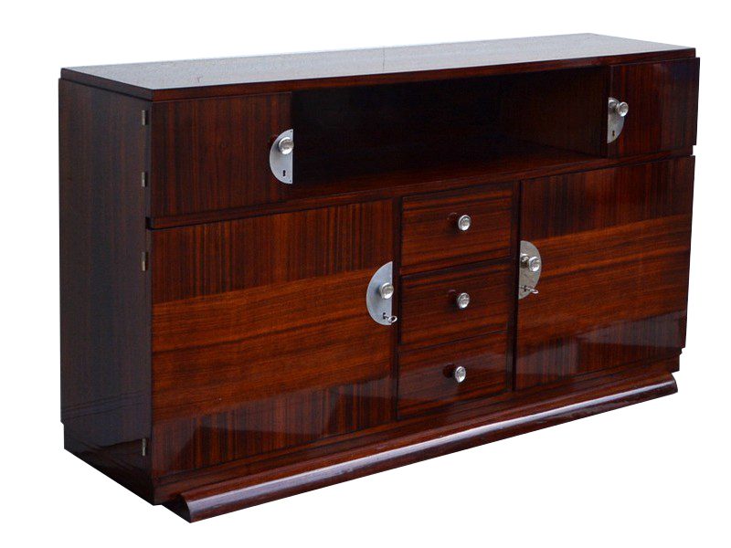 Art Deco Buffet aus Palisanderholz