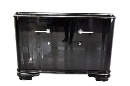 Französisches Art Deco Sideboard mit Flügeltüren