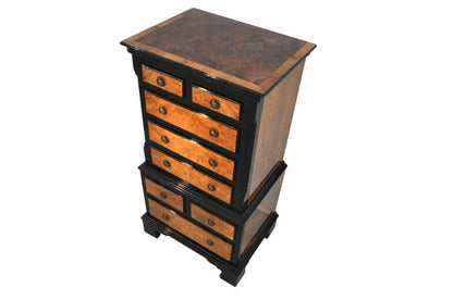 1930s Chest of Drawers with a Walnut Front