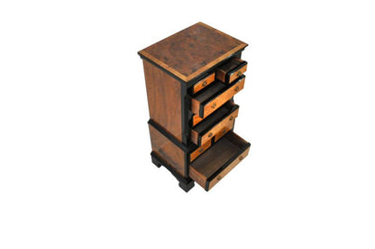1930s Chest of Drawers with a Walnut Front