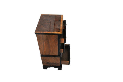 1930s Chest of Drawers with a Walnut Front