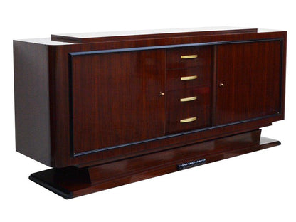 Art Deco Sideboard aus Nussbaumholz