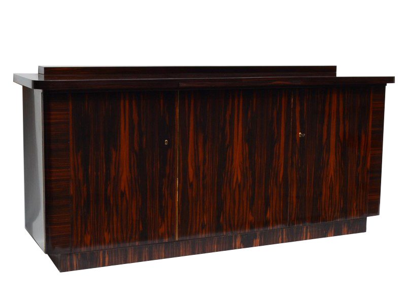 Buffet im Art-Deco-Stil aus Palisanderholz aus den 1920er Jahren