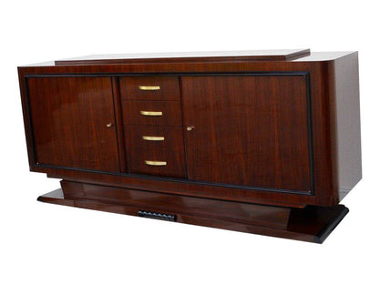 Art Deco Sideboard aus Nussbaumholz