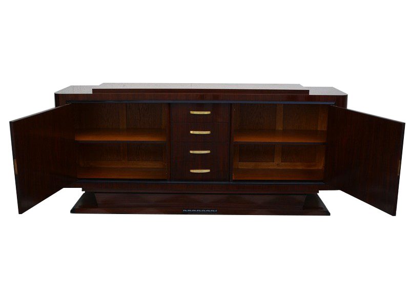 Art Deco Sideboard aus Nussbaumholz