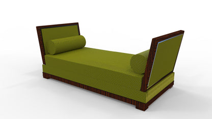 Zweisitzer-Sofa im Art-Déco-Design