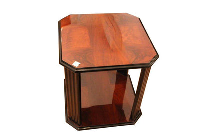 Art Deco Beistelltisch Nussbaum