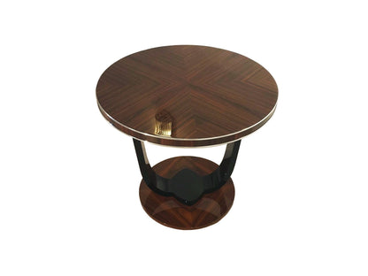 Art Deco Design Palisander Beistelltisch