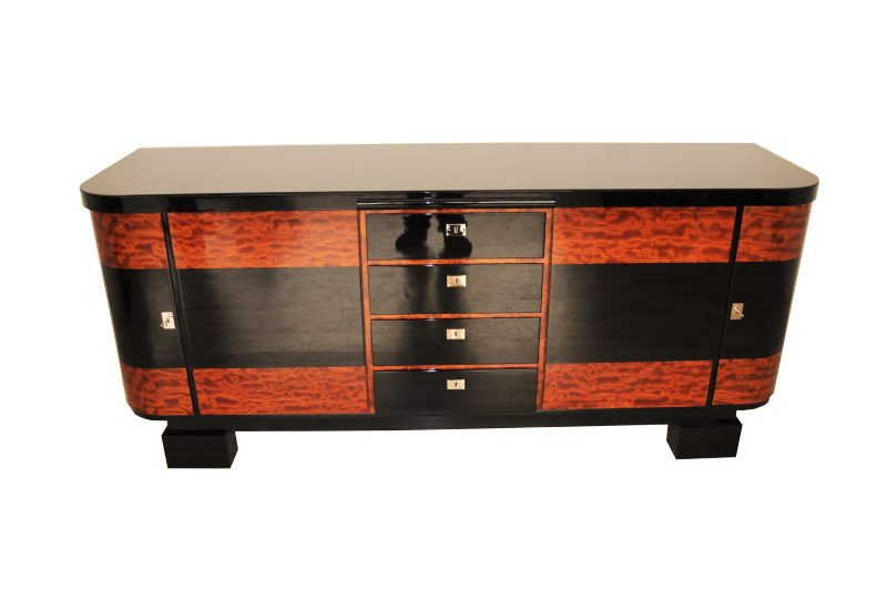 Art-Deco-Sideboard mit Klavierlack