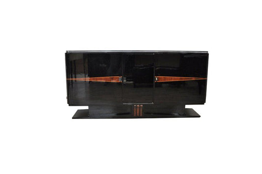 Schwebendes Art Deco Buffet mit feinen Holzdetails