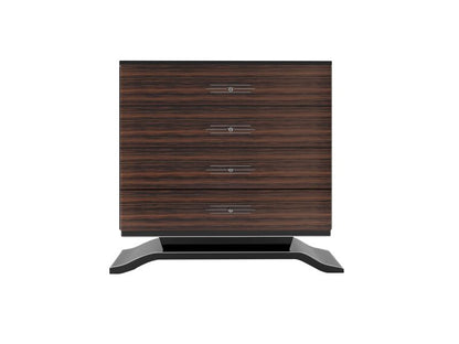 Makassar Holz Kommode im Art Deco Design