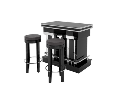 Art Deco Design Bar mit Klavierlack