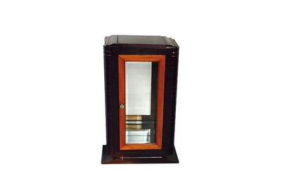 Kleine Art Deco Vitrine aus Makassar-Holz