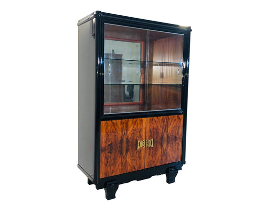 Luxuriöse Art Deco Vitrine Frankreich 1920er