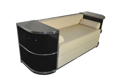 Chromliner Art-Deco-Sofa
