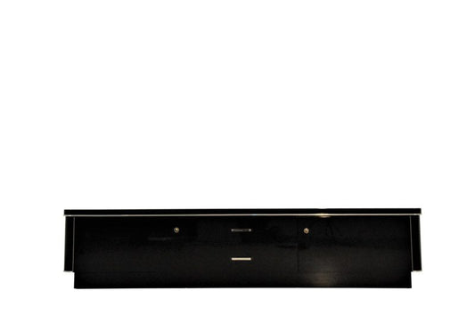 Schwarzes Art Deco Lowboard