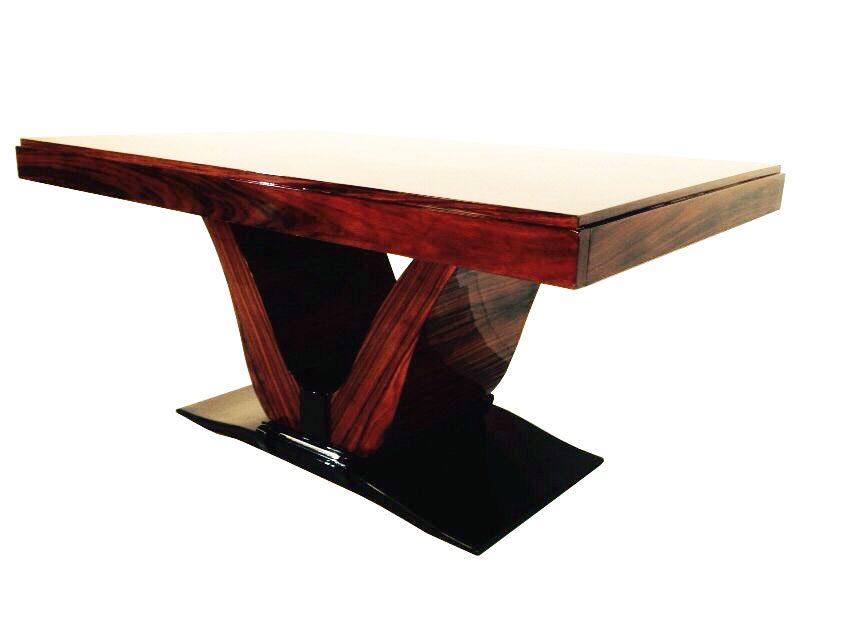 Art Deco Palisander Esstisch