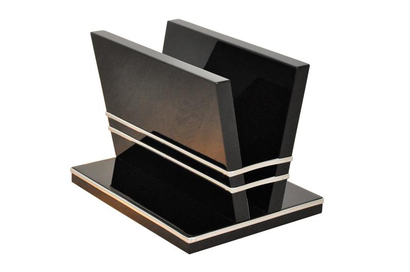 Eleganter Art-Déco-Zeitungsständer