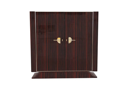 Art Deco Stil Makassar-Schrank