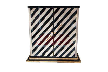 Exklusives Art Deco Highboard Le Zebre