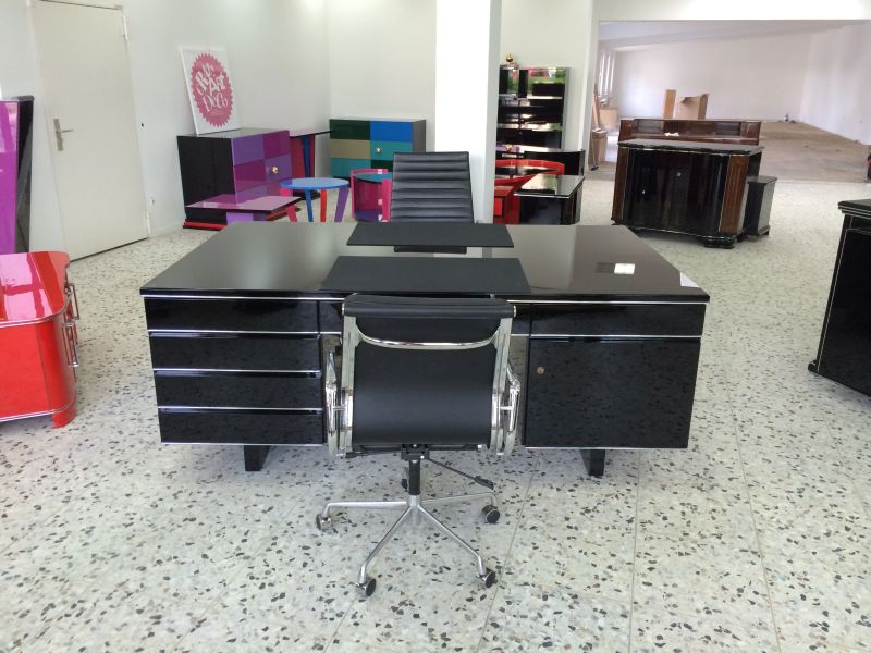 Bauhaus Stil Partnerschreibtisch Extra Groß