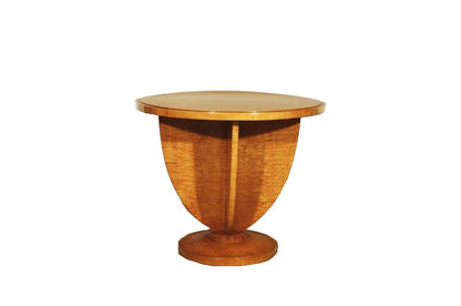 Maple Side Table Art Deco Design