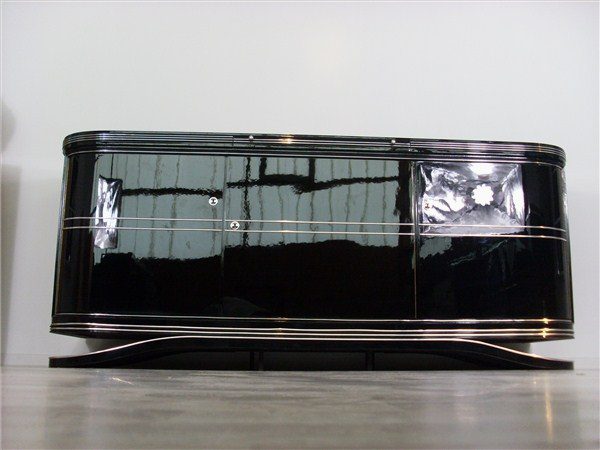 Art Deco Sideboard with Chromelines